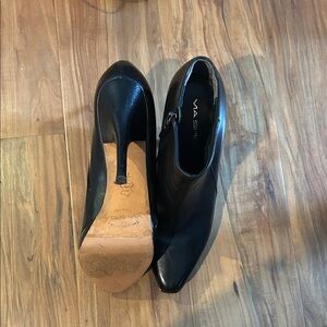 Via Spiga Black Heeled Boots for Women